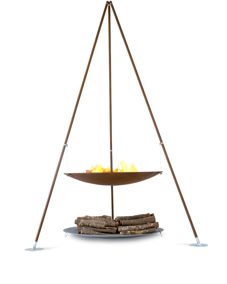 AK47 design Outdoor-Feuerstelle TRIPEE - Luxus-Gasgrills, FireArt und