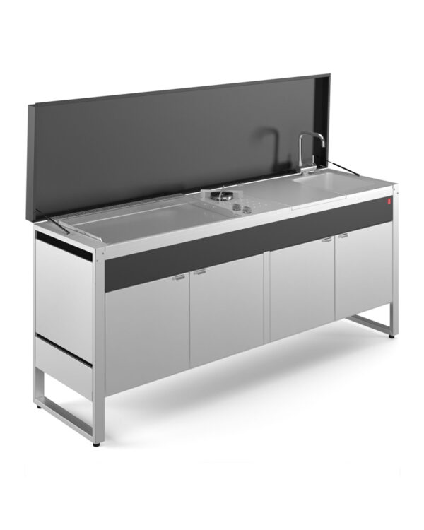 PLA.NET Outdoorküche OASI Quattroporte, black