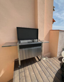 <span style="font-weight: bold;font-family: Helvetica, Verdana, Arial, sans-serif;font-size: 14px"><span style="color: #e3017b">OASI Seitenablagen.<br /></span></span><span style="font-family: Helvetica, Verdana, Arial, sans-serif;font-size: 14px"></span> oasi-205C5-planet-food-luxus-outdoor-küche-gasgrill-barbecue-einbau-gasgrill-design-outdoor-küche-gasgrill-einbau-plancha-grill-oasi-205C5-zubehör-5