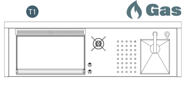 OASI 205C5: Variante T1 Gas