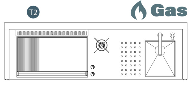 OASI 205C5: Variante T2 Gas