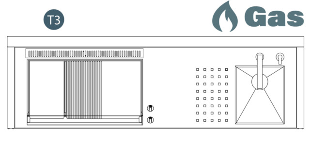 OASI 205C5: Variante T3 Gas