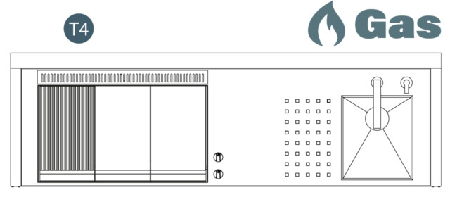 OASI 205C5: Variante T4 Gas
